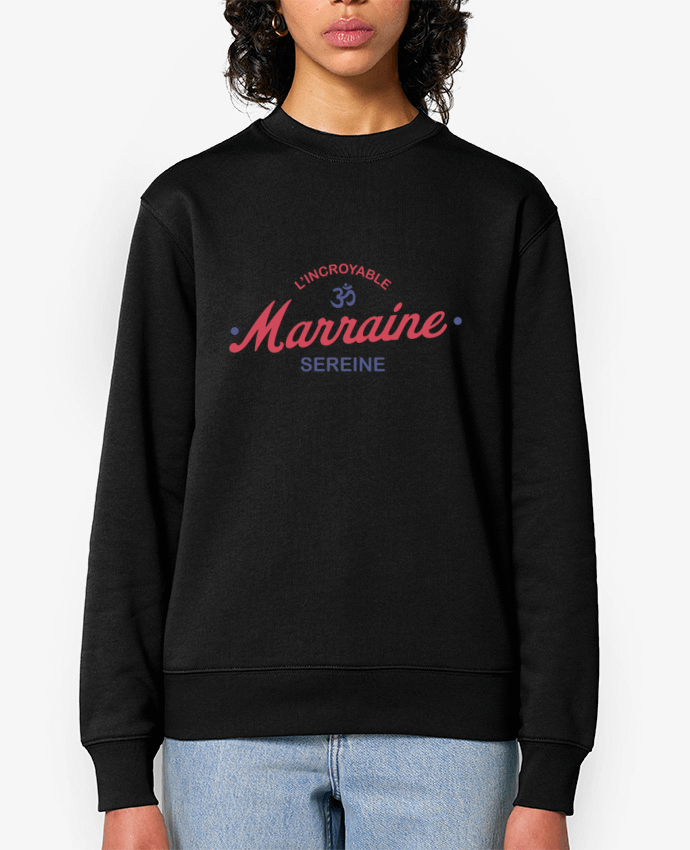 Sweat-shirt L'incroyable marraine sereine Par tunetoo