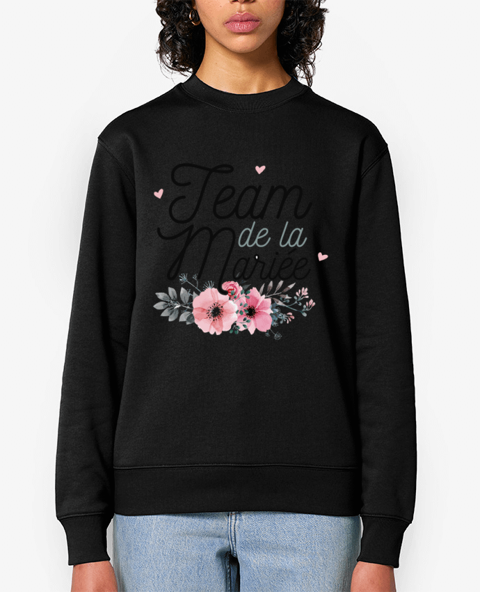 Sweat-shirt Team de la mariée Par La boutique de Laura