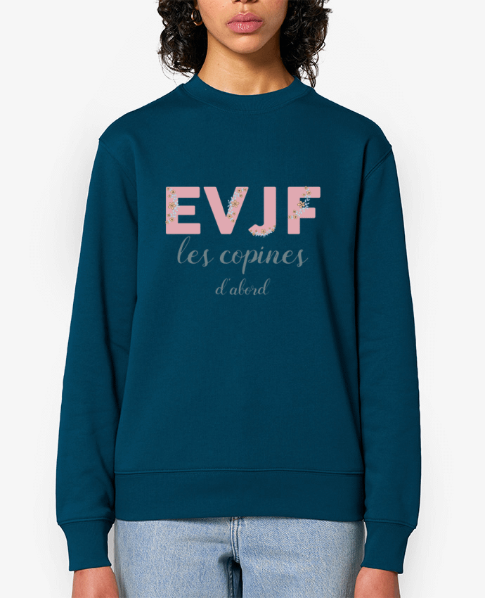 Sweat-shirt EVJF - les copines d'abord Par tunetoo
