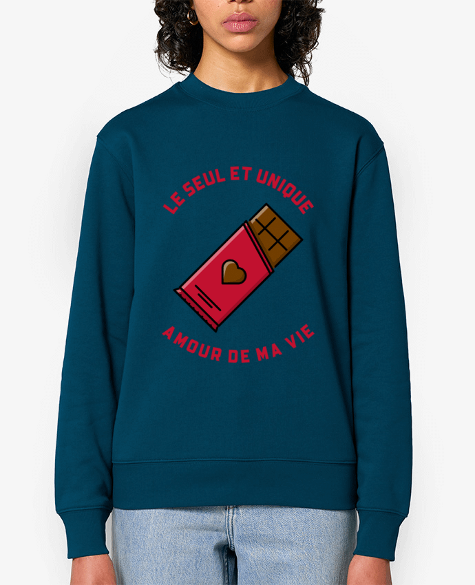 Sweat-shirt Le seul et unique amour de ma vie Par La boutique de Laura