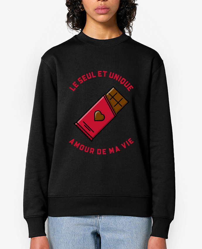 Sweat-shirt Le seul et unique amour de ma vie Par La boutique de Laura