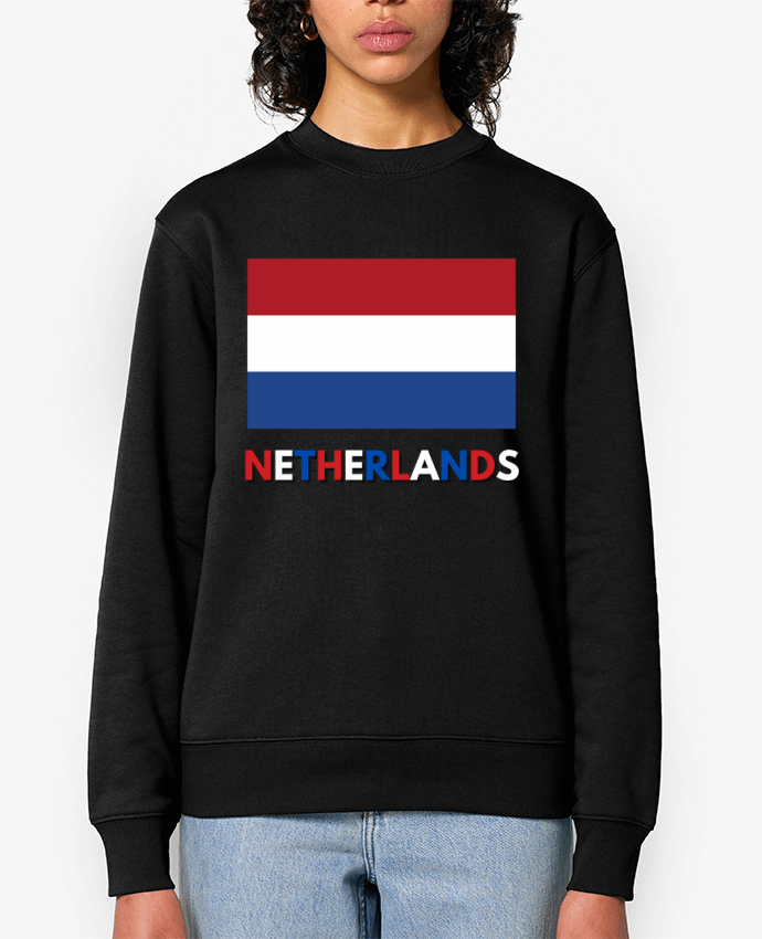 Sweat-shirt Drapeau Pays Bas Par Anastasia