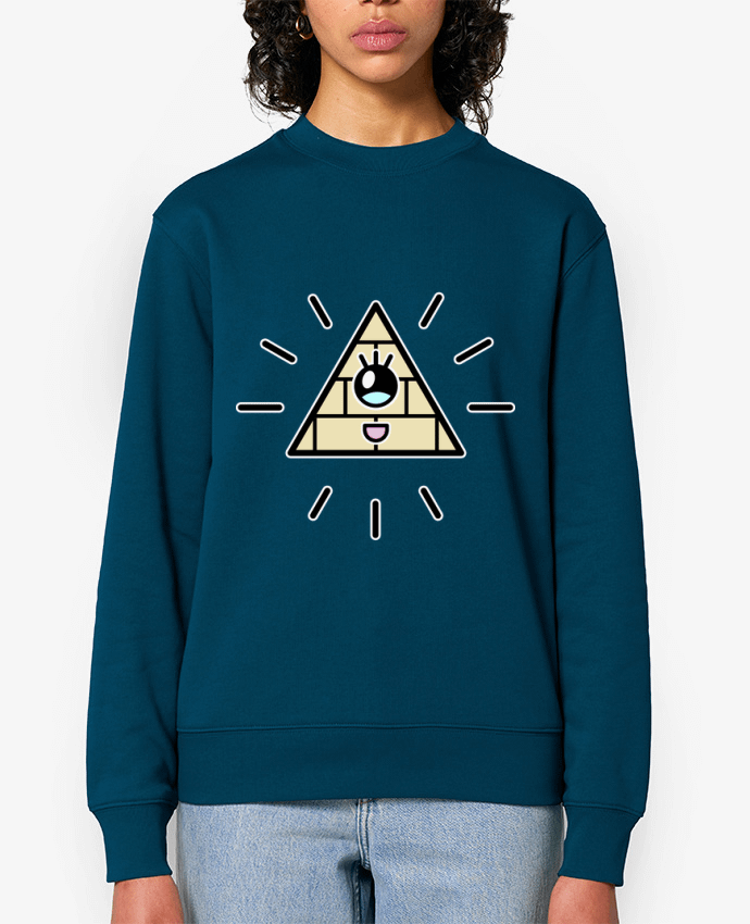 Sweat-shirt Illuminati Kawaii Par Lamouchenoire
