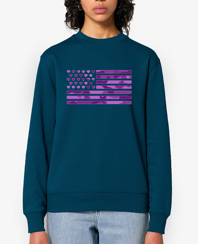 Sweat-shirt Love army Par Lamouchenoire