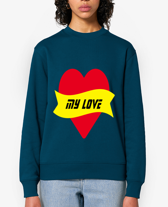 Sweat-shirt My Love Par CalmDownBro78