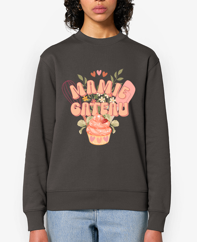 Sweat-shirt Mamie gâteau Par ApiDesign