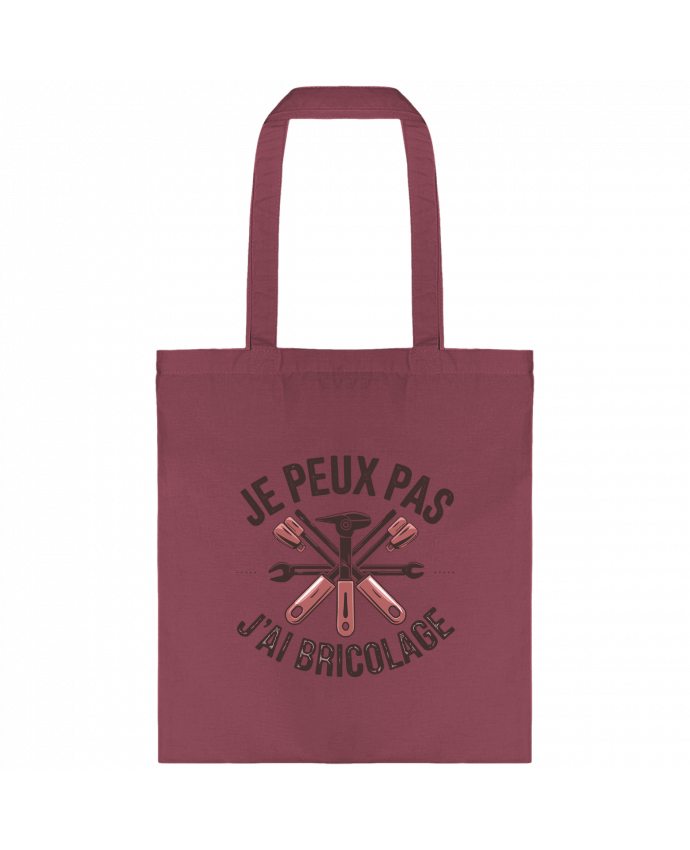 Tote-bag je peux pas j'ai bricolage par bwilfy