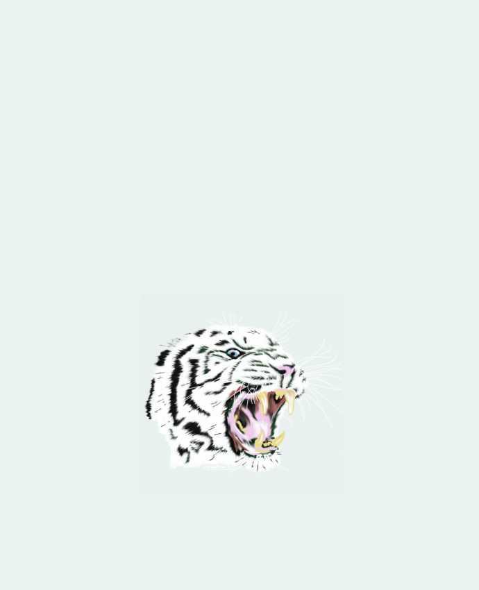 Bolsa de Tela de Algodón Tigre blanc rugissant por Cameleon