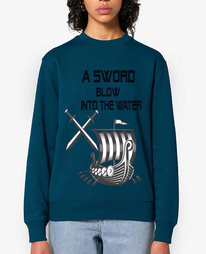 Sweat-shirt a sword blow into the water Par Excalibur