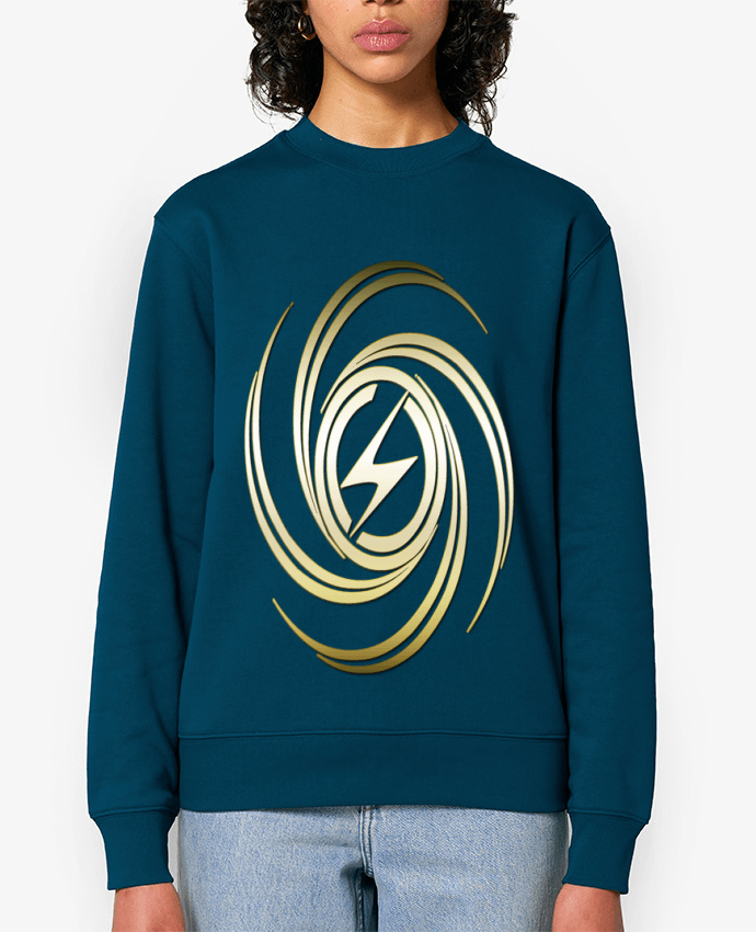 Sweat-shirt fire gold Par @nonym@