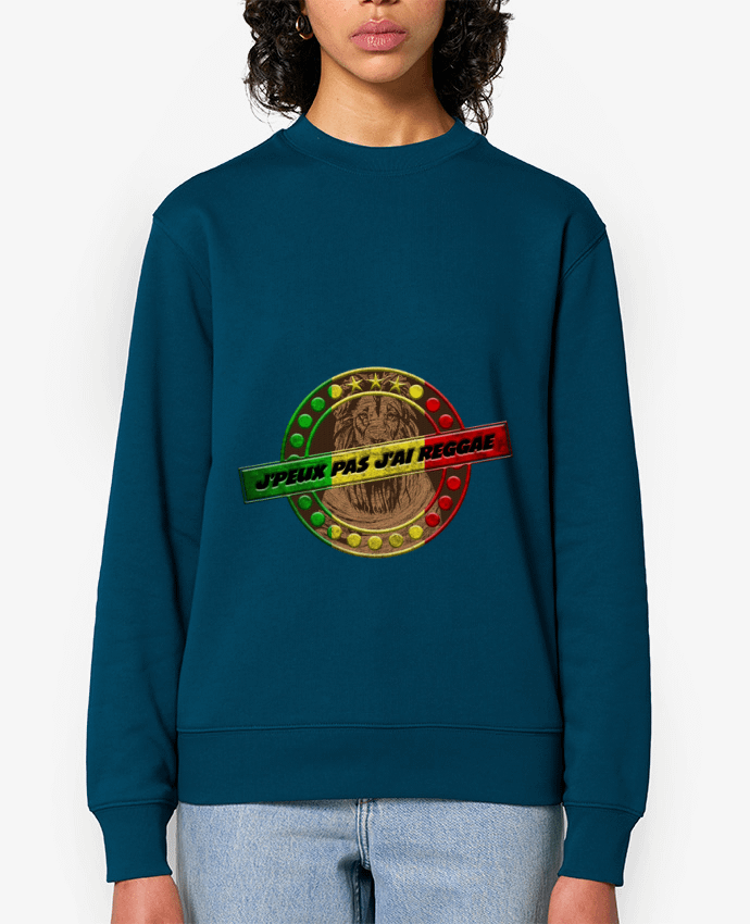 Sweat-shirt j'peux pas j'ai reggae Par logo graph