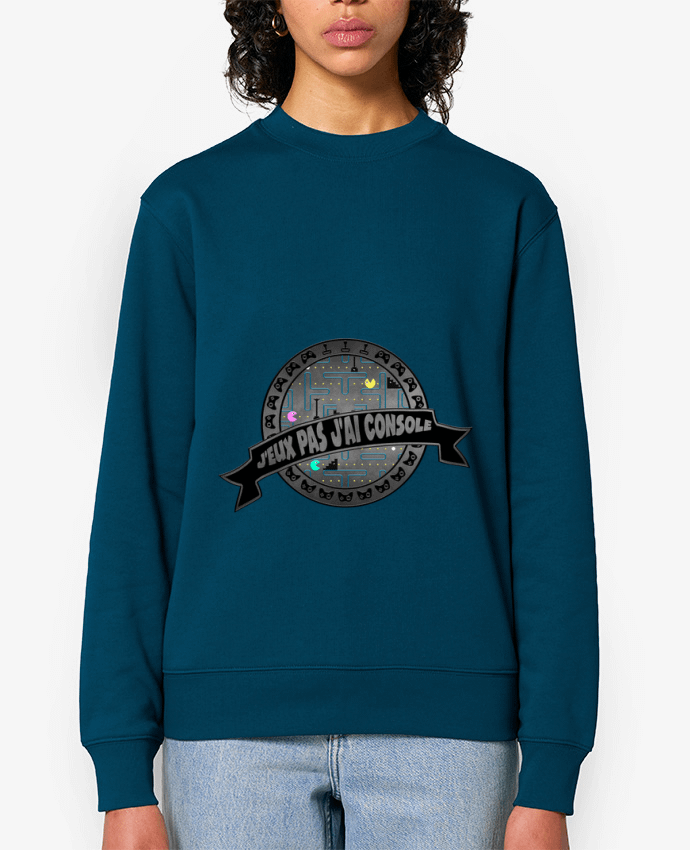 Sweat-shirt j'peux pas j'ai console Par logo graph