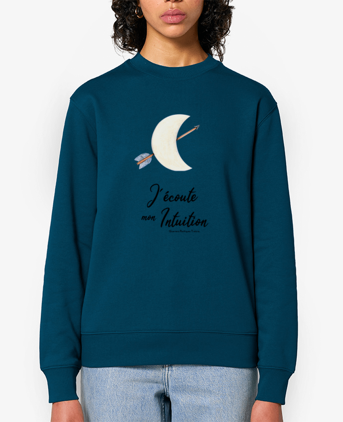 Sweat-shirt Lune > Intuition Par Guerriers Pacifiques