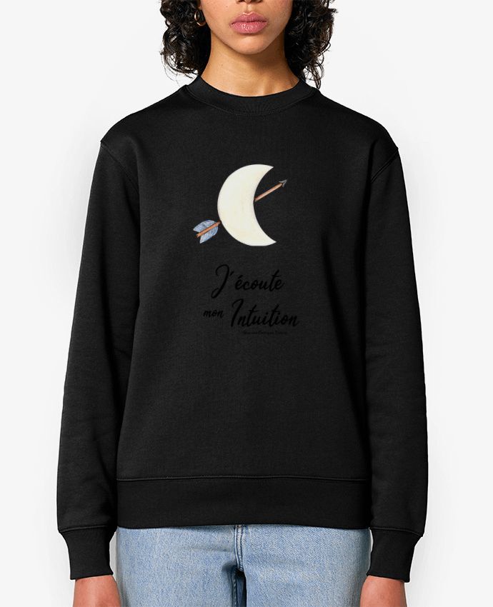 Sweat-shirt Lune > Intuition Par Guerriers Pacifiques