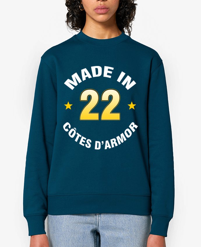 Sweat-shirt Côtes d'Armor Par Logorigolo