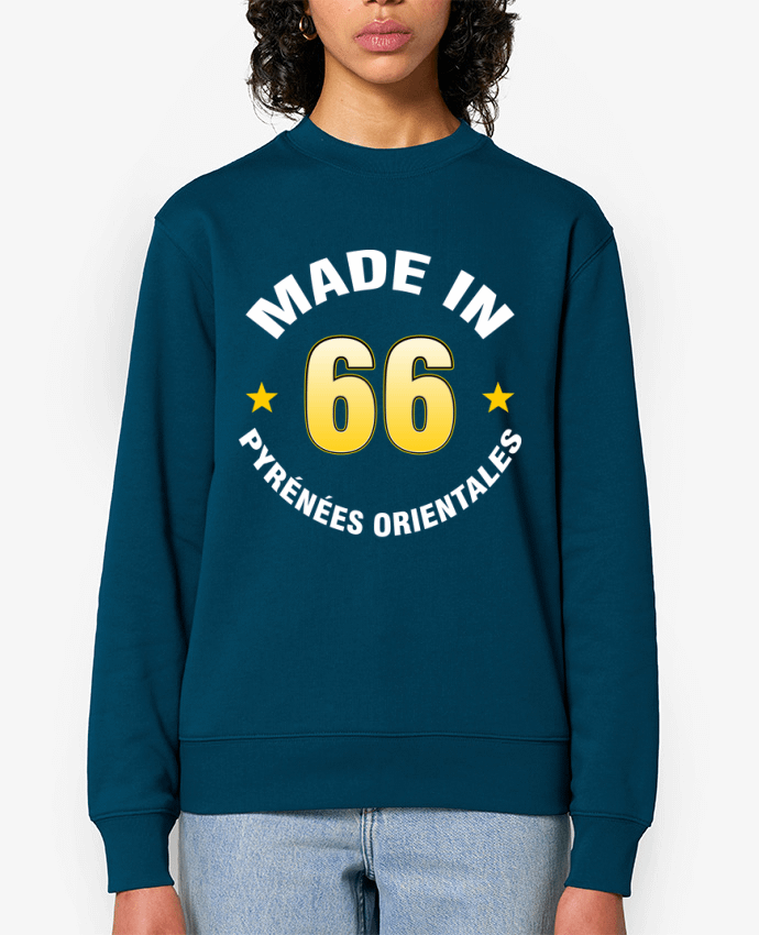 Sweat-shirt Pyrénées Orientales Par Logorigolo