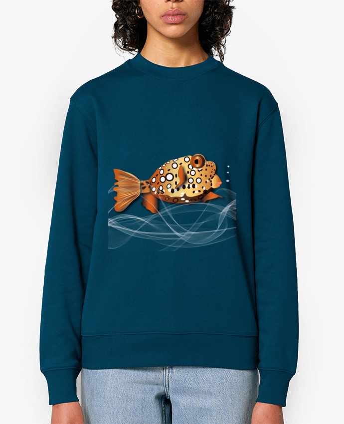 Sweat-shirt poisson coffret Par Fridaé