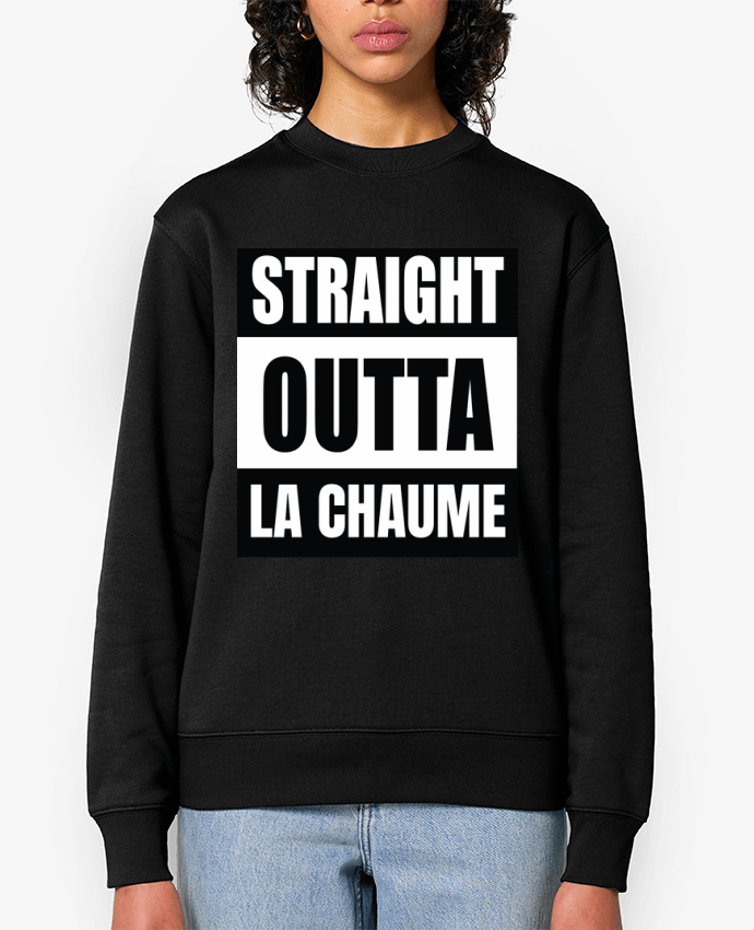 Sweat-shirt Straight outta La Chaume Par Cheerocki