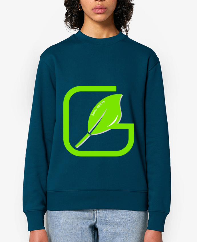 Sweat-shirt Save nature - Idée cadeau Par IPUAL - La Boutique