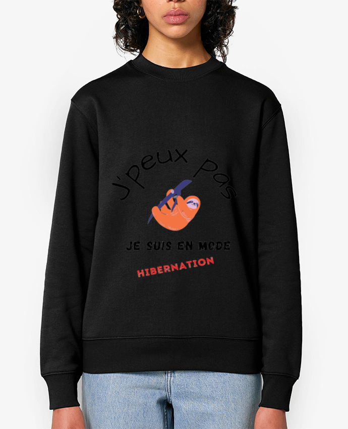 Sweat-shirt je peux pas, je suis en mode hibernation Par Fridaé