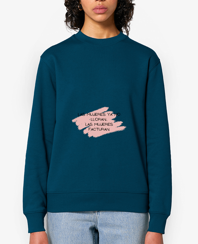 Sweat-shirt Las mujeres ya no lloran Par ValeDelAngel
