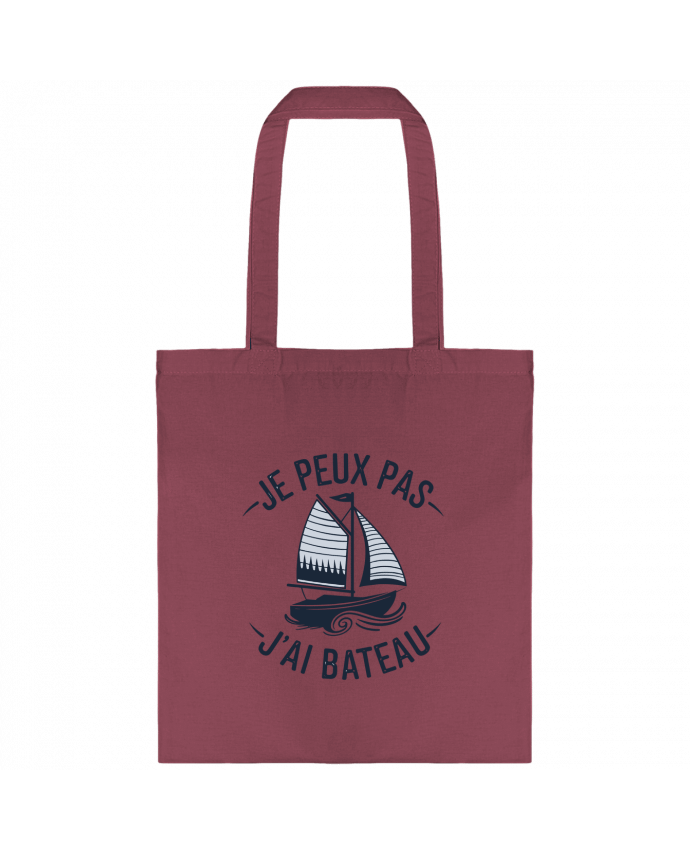Tote-bag je peux pas j'ai bateau par bwilfy