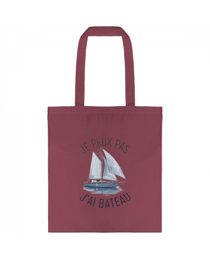 Tote-bag je peux pas j'ai bateau par bwilfy