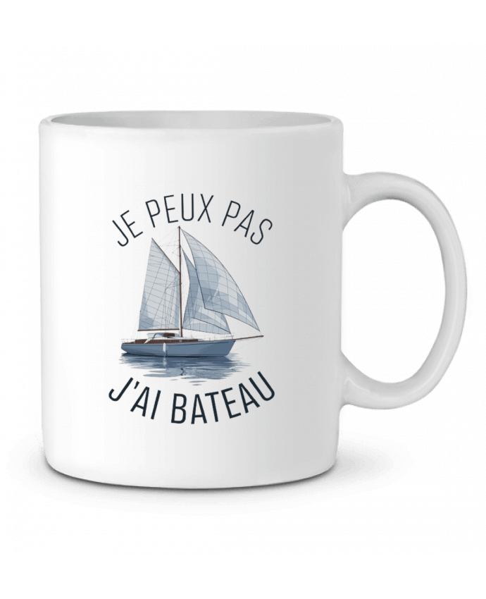 Mug  je peux pas j'ai bateau par bwilfy
