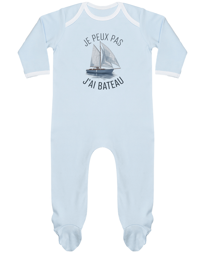 Body Pyjama Bébé je peux pas j'ai bateau par bwilfy
