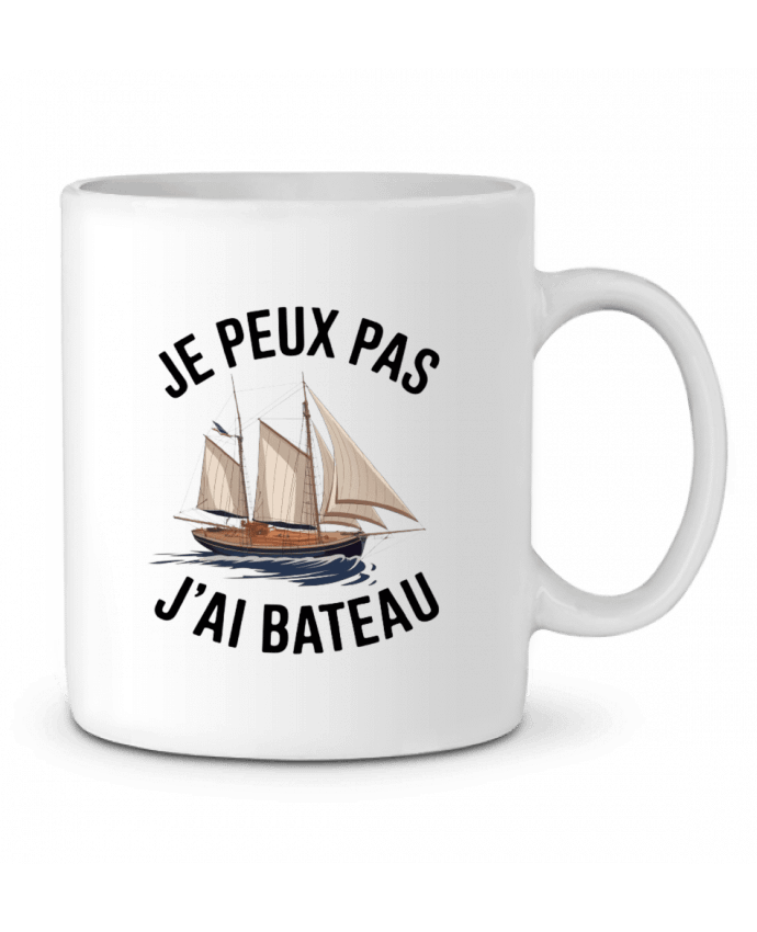Mug  je peux pas j'ai bateau par bwilfy