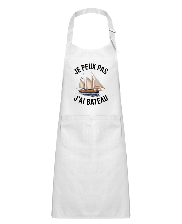 Tablier Enfant je peux pas j'ai bateau par bwilfy