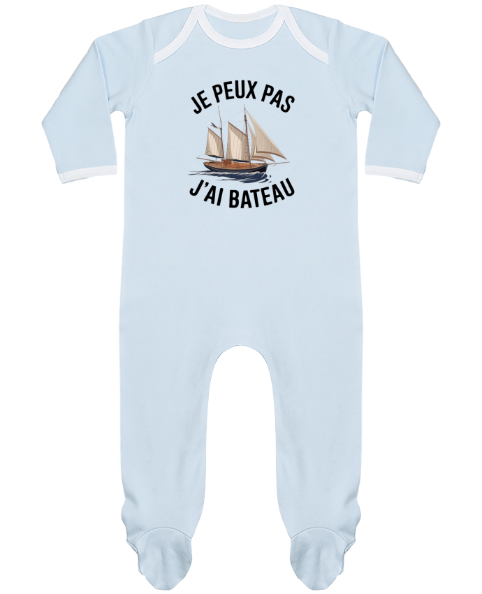 Body Pyjama Bébé je peux pas j'ai bateau par bwilfy