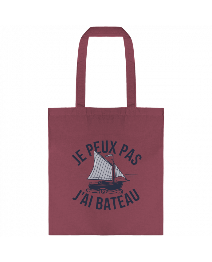 Tote-bag je peux pas j'ai bateau par bwilfy
