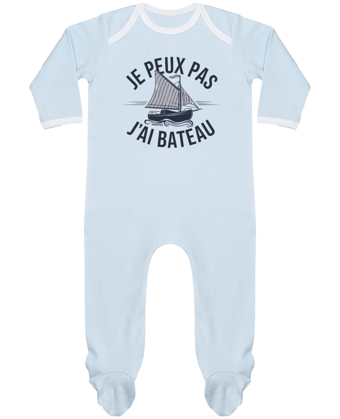 Body Pyjama Bébé je peux pas j'ai bateau par bwilfy