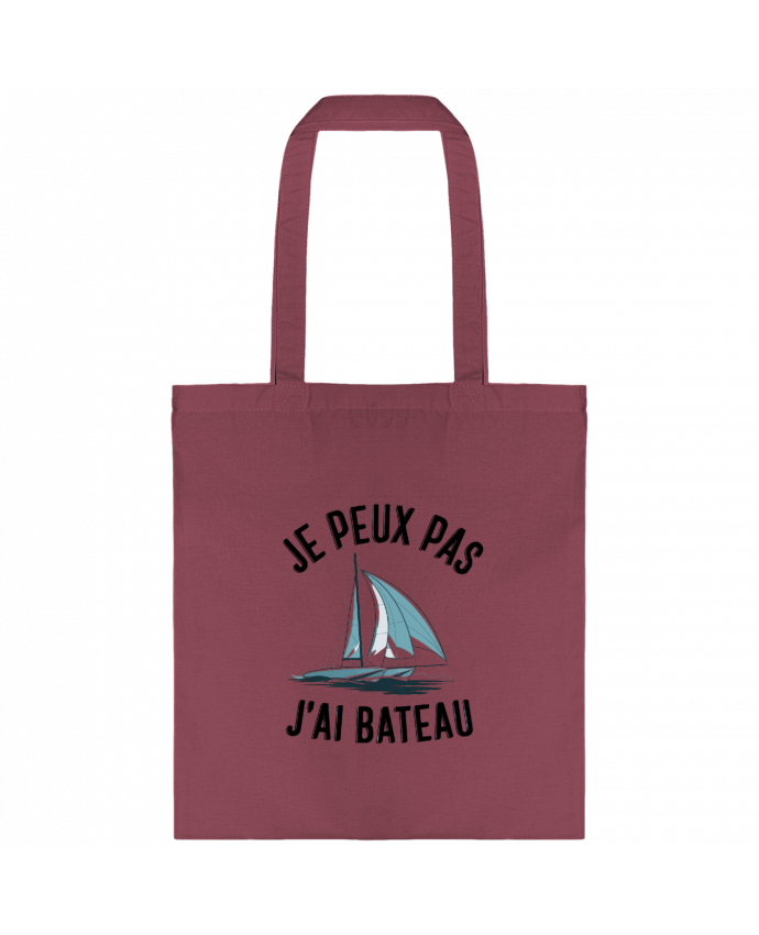 Tote-bag je peux pas j'ai bateau par bwilfy