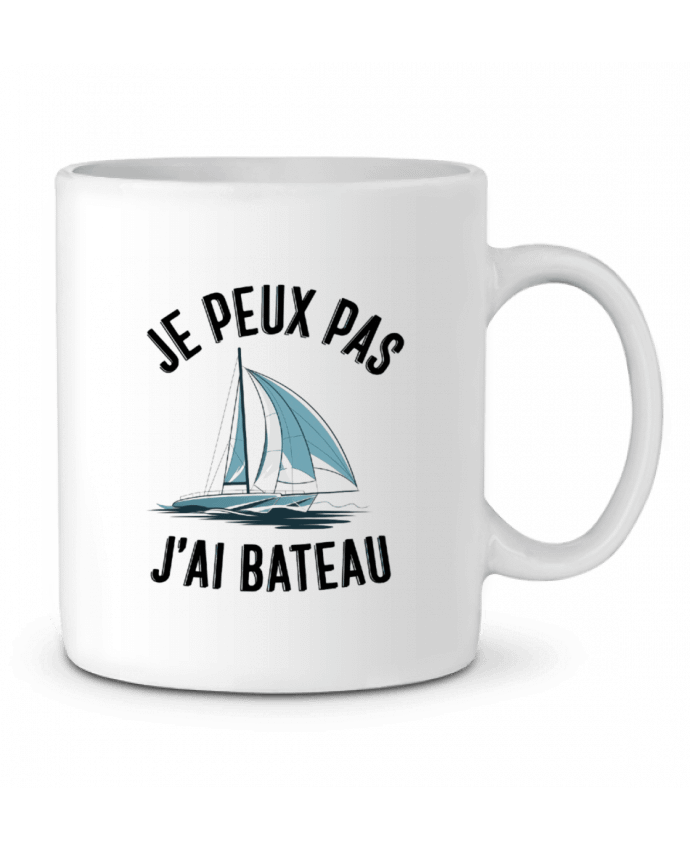 Mug  je peux pas j'ai bateau par bwilfy