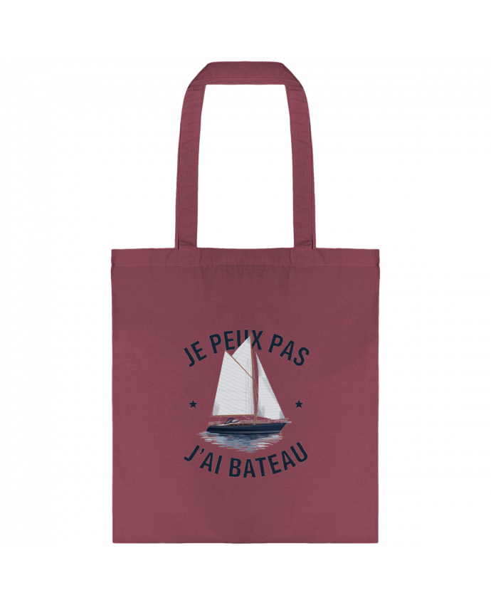 Tote-bag je peux pas j'ai bateau par bwilfy