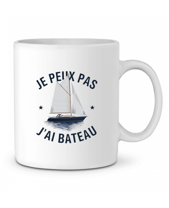 Mug  je peux pas j'ai bateau par bwilfy