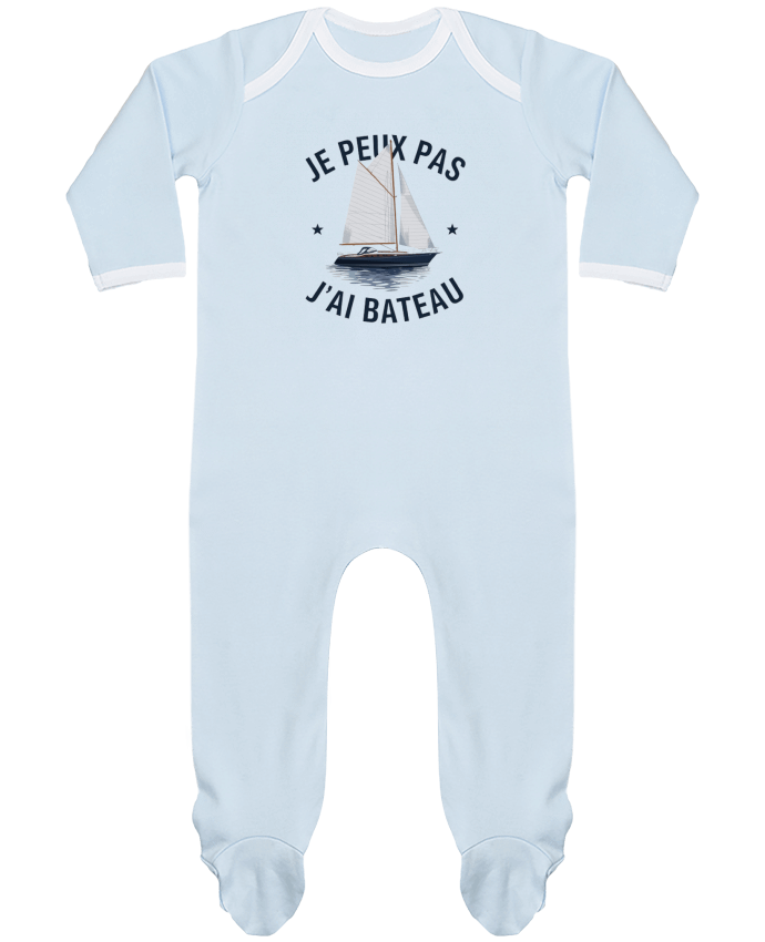 Body Pyjama Bébé je peux pas j'ai bateau par bwilfy