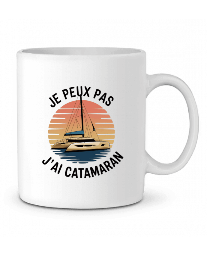 Mug  je peux pas j'ai catamaran par bwilfy