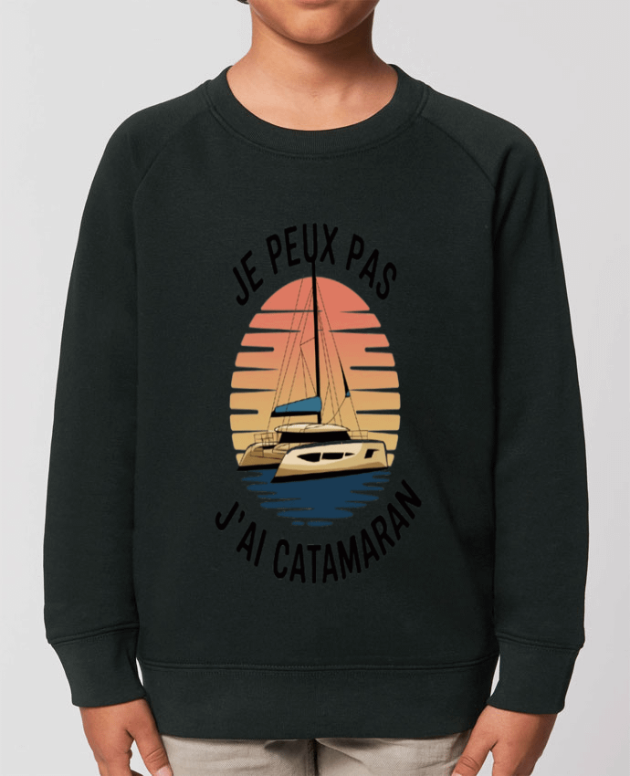Sweat-shirt enfant je peux pas j'ai catamaran Par  bwilfy