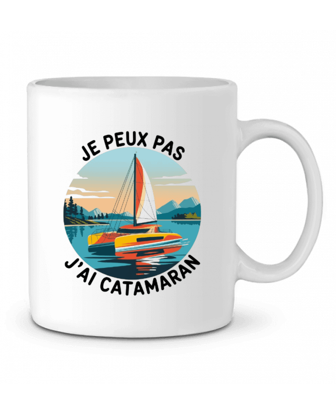 Mug  je peux pas j'ai catamaran par bwilfy