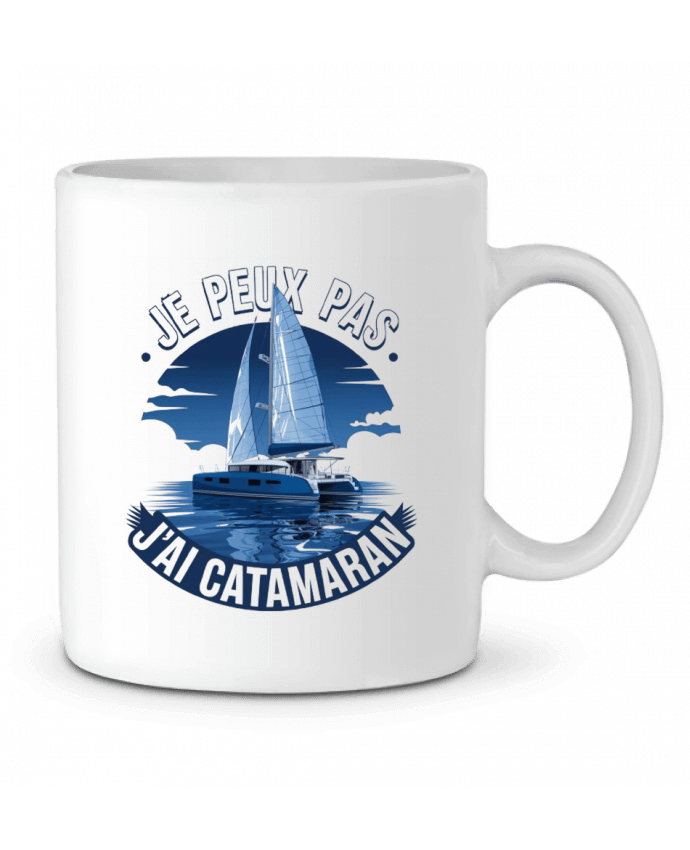 Mug  je peux pas j'ai catamaran par bwilfy