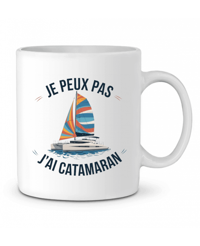 Mug  je peux pas j'ai catamaran par bwilfy
