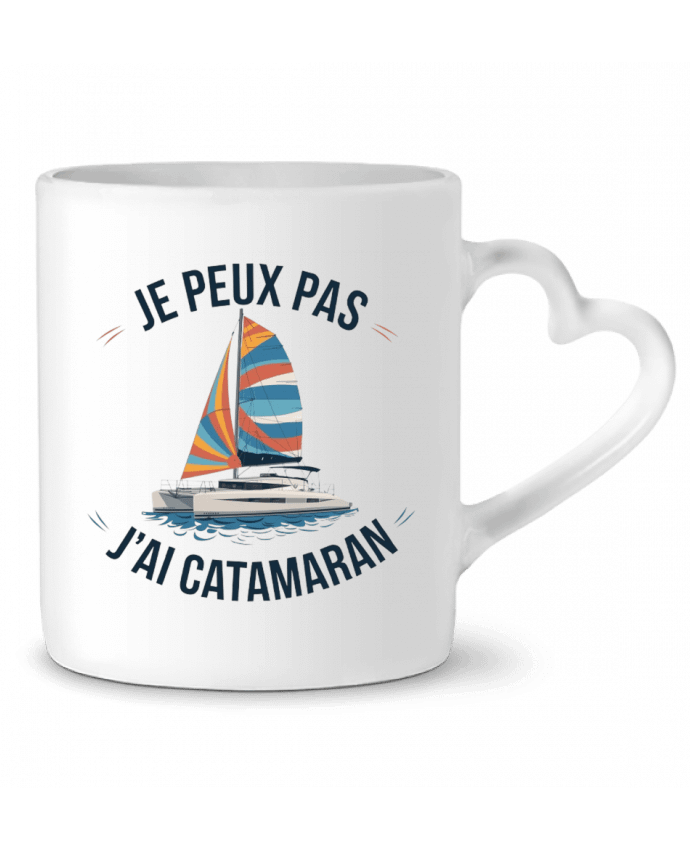 Mug coeur je peux pas j'ai catamaran par bwilfy