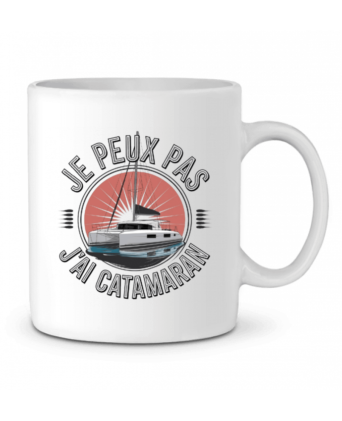 Mug  je peux pas j'ai catamaran par bwilfy
