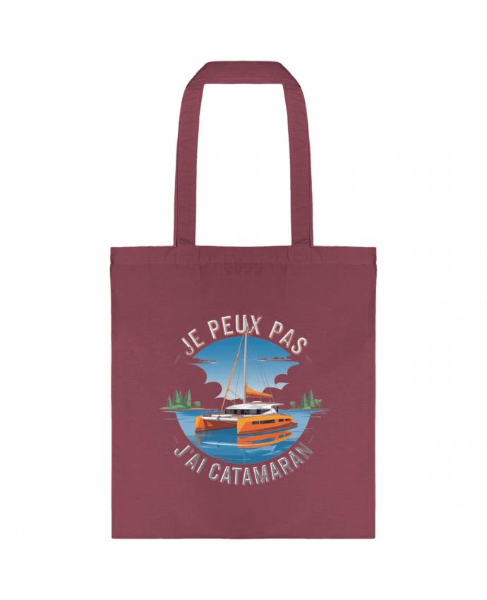 Tote-bag je peux pas j'ai catamaran par bwilfy