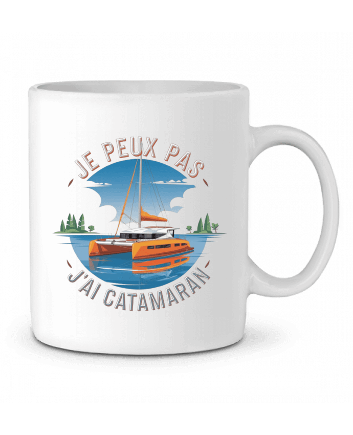 Mug  je peux pas j'ai catamaran par bwilfy