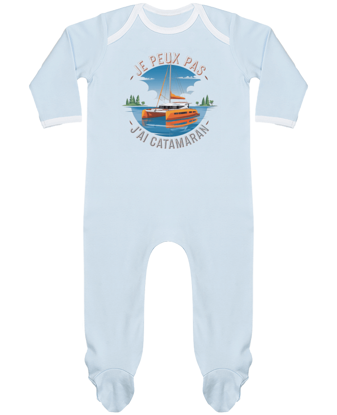 Body Pyjama Bébé je peux pas j'ai catamaran par bwilfy