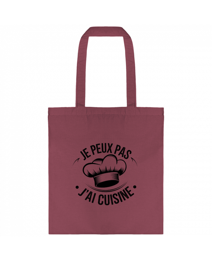 Tote-bag je peux pas j'ai cuisine par bwilfy